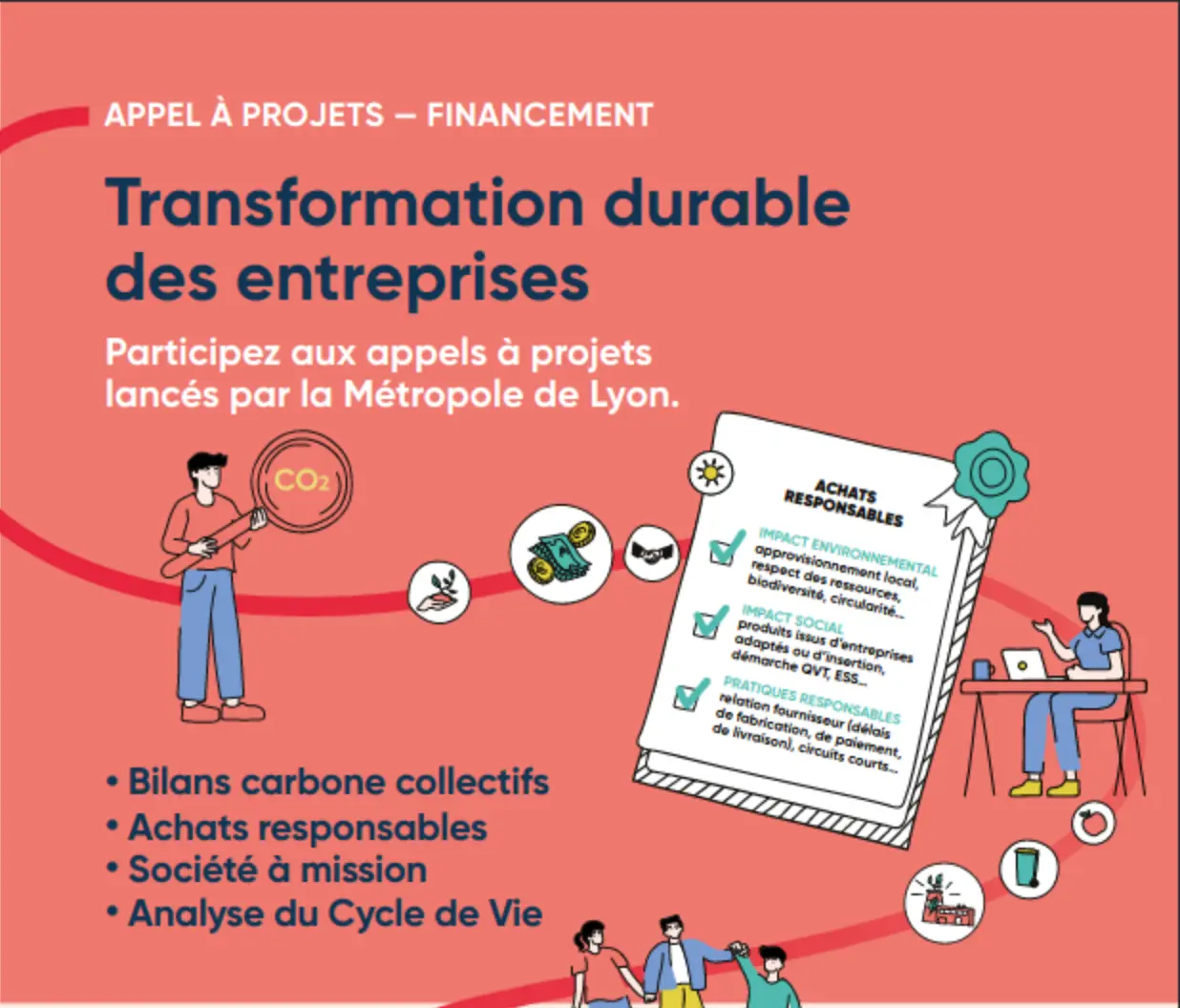 Appels à Projets TRANSFORMATION DURABLE DES ENTREPRISES 2025